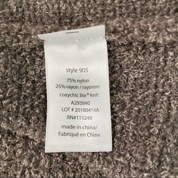 Barefoot Dreams Cozy chic lite Hooded Cardigan XS - Picture 10 of 10